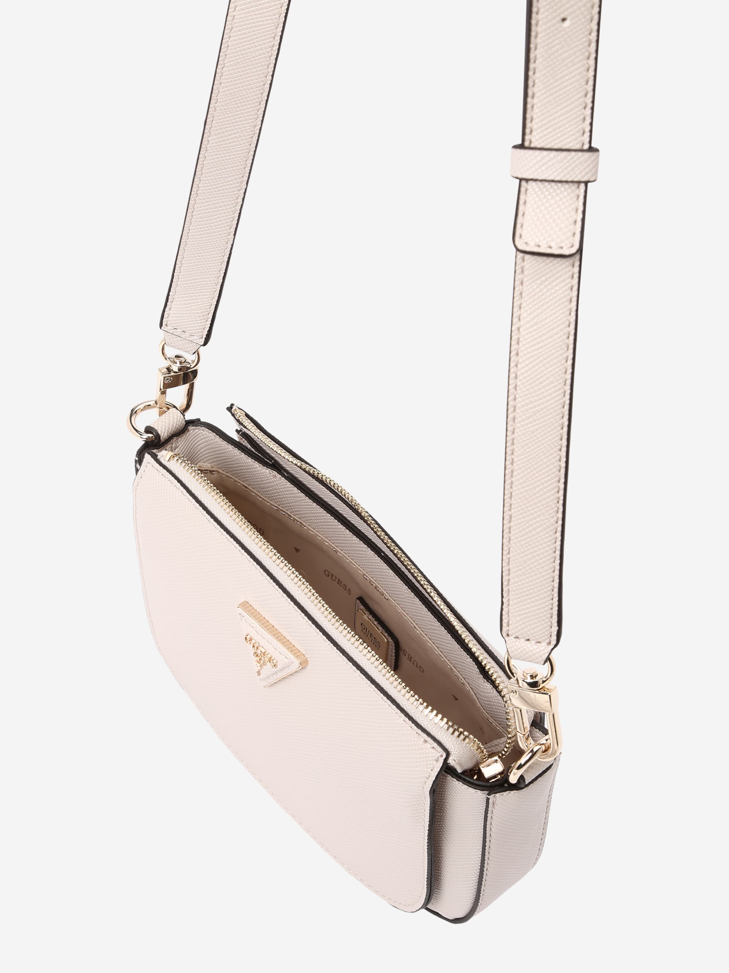 GUESS Crossbody Bag Brynlee in Greige ABOUT YOU