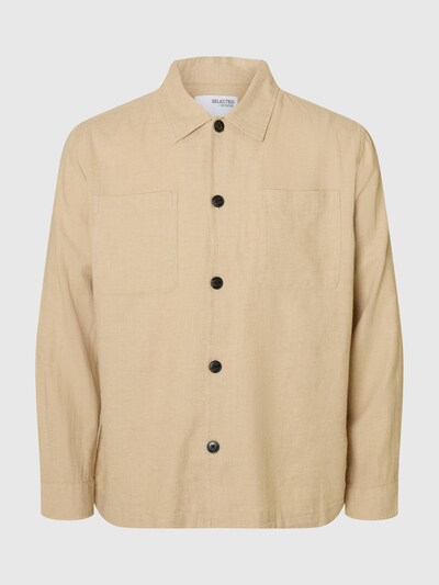 SELECTED HOMME Overhemd in de kleur Cappuccino, Productweergave
