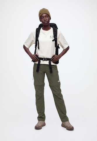 Tricou de la THE NORTH FACE pe alb