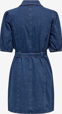 Robe-chemise 'VIBBE' ONLY en bleu