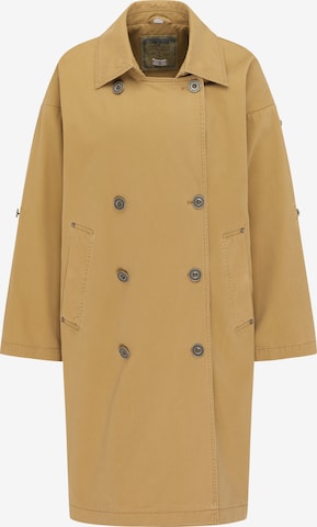 DreiMaster Vintage Between-Seasons Coat in Beige: front