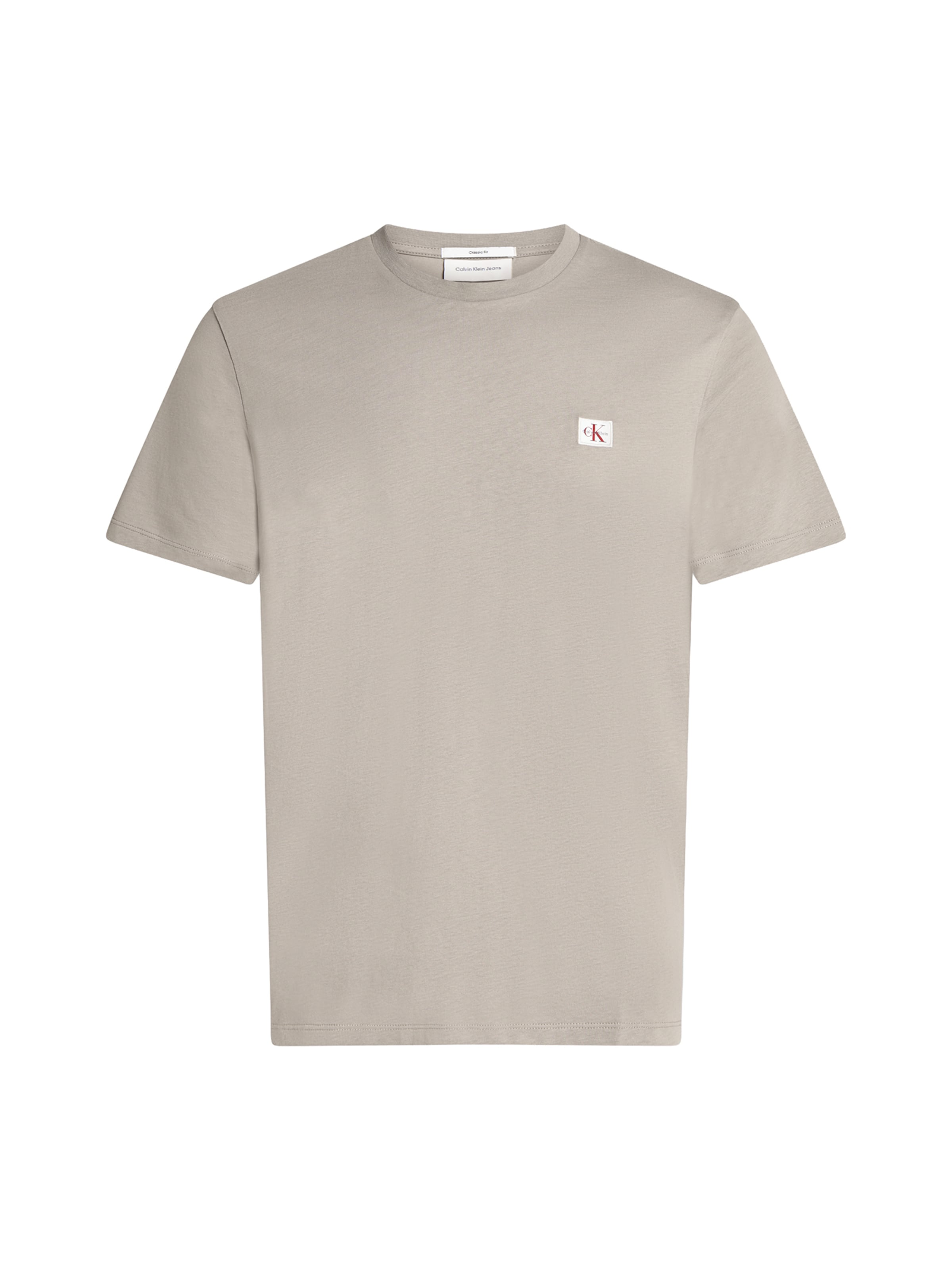 Calvin Klein Jeans Μπλουζάκι 'CLASSIC' σε καφέ: μπροστά