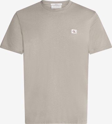 Calvin Klein Jeans Μπλουζάκι 'CLASSIC' σε καφέ: μπροστά