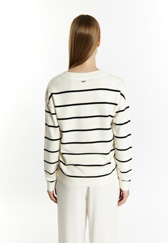 DreiMaster Klassik Sweater 'Baradello' in White