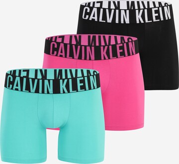Calvin Klein Underwear Шорты Боксеры в Зеленый: спереди