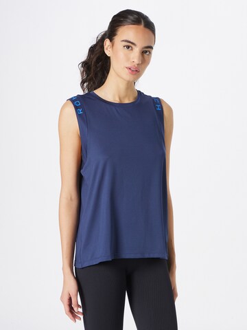 Röhnisch Sporttop 'KAY' in Blauw: voorkant