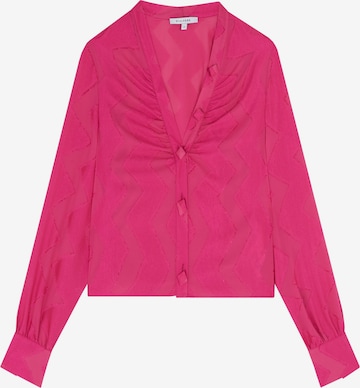 Scalpers Blouse 'Jac' in Roze: voorkant