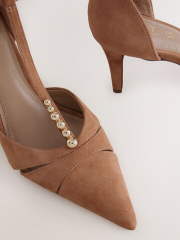 Escarpins à bride arrière 'Forever Comfort' Next en marron