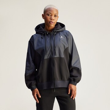 Veste de survêtement ADIDAS BY STELLA MCCARTNEY en noir : devant