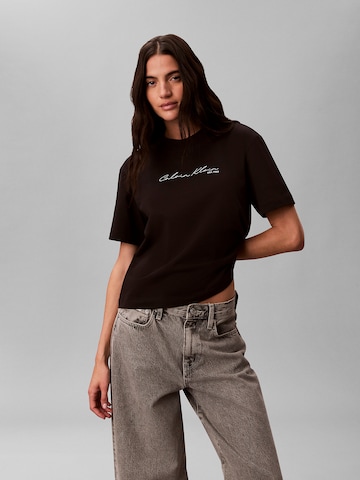 Calvin Klein Jeans Tričko - Čierna: predná strana