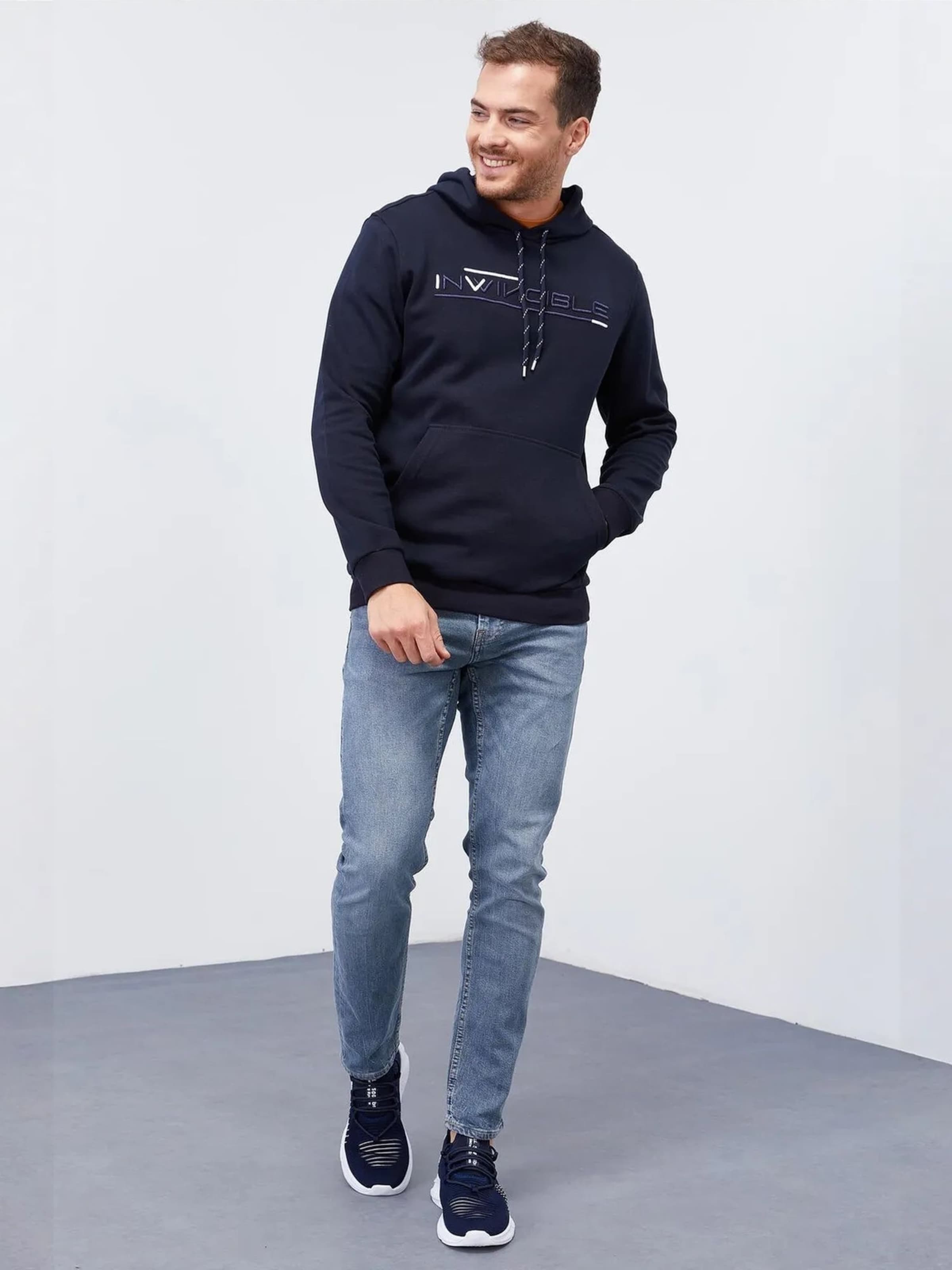 Sweat-shirt Tommy Life en bleu