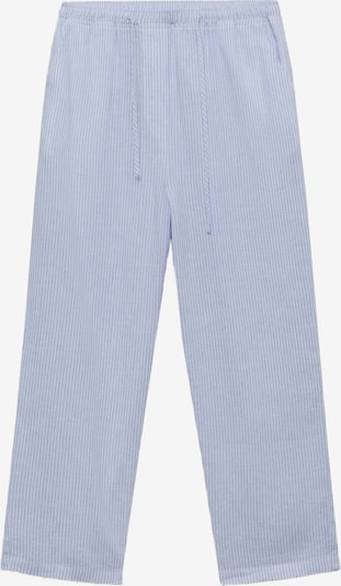 MANGO Housut värissä vaaleansininen / valkoinen, Tuotenäkymä