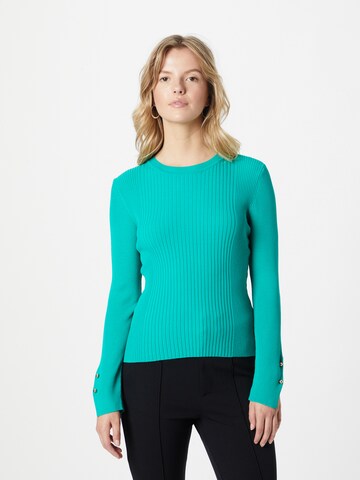 Oasis Sweater in Green: front