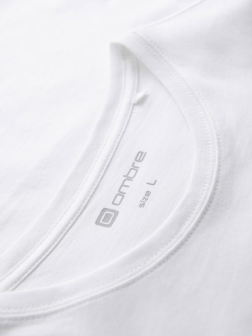 Ombre Shirt 'OM-LSPT-0118' in White