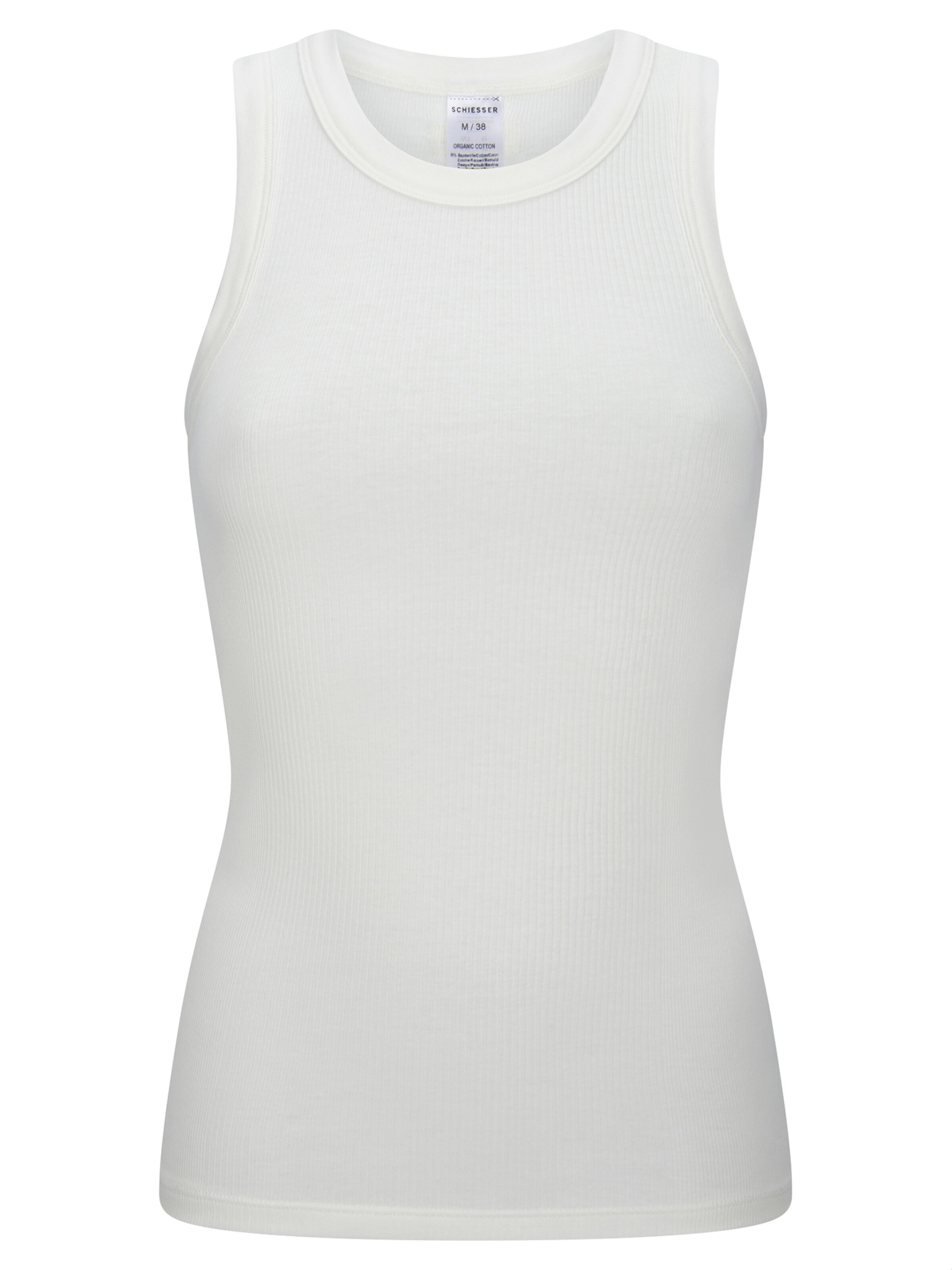 Maillot de corps 'Paula' SCHIESSER en blanc : devant