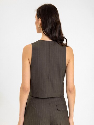 Gilet de costume 'Alessia' Antioch en marron