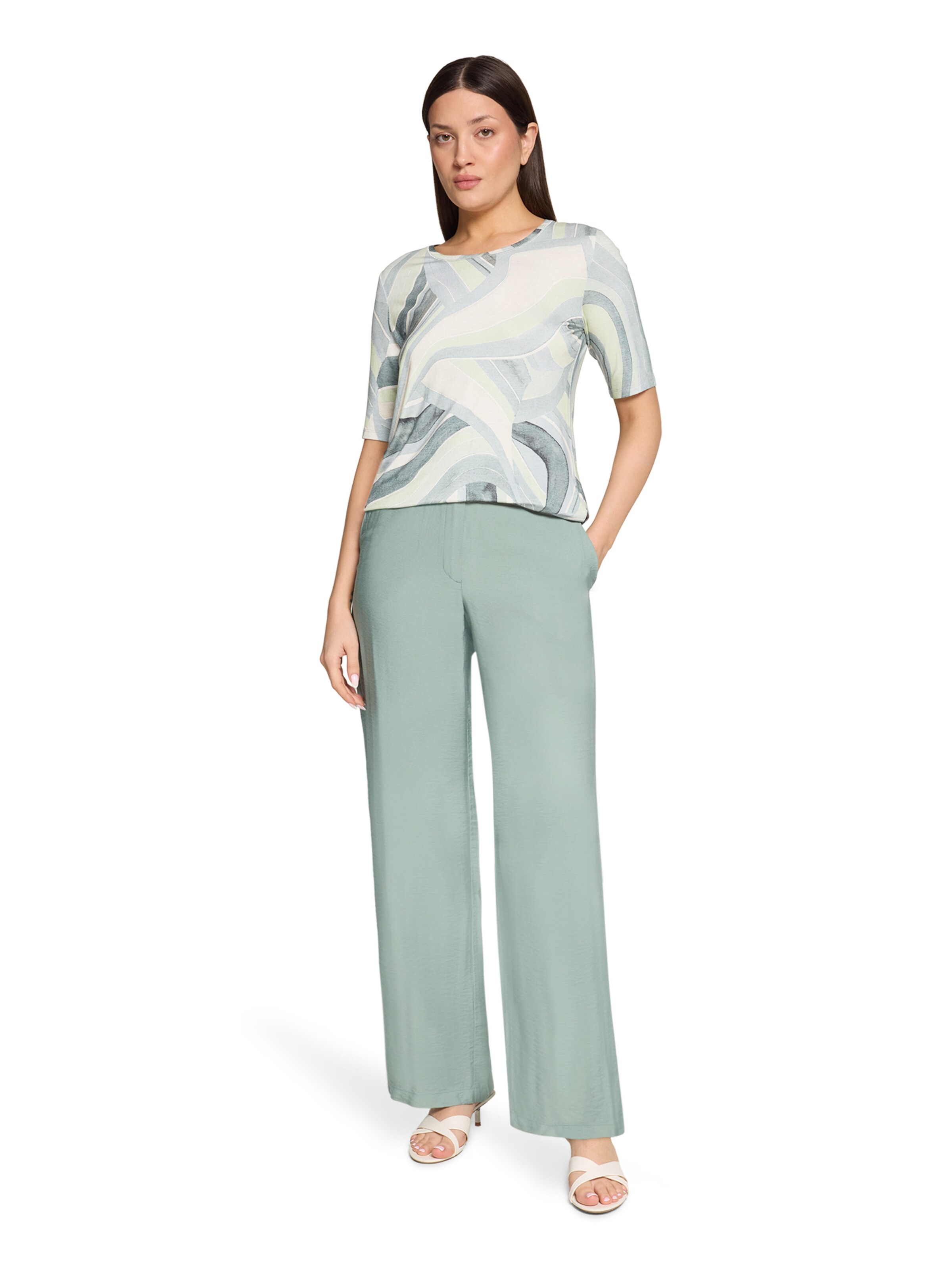 Betty Barclay Loose fit Trousers in Grey