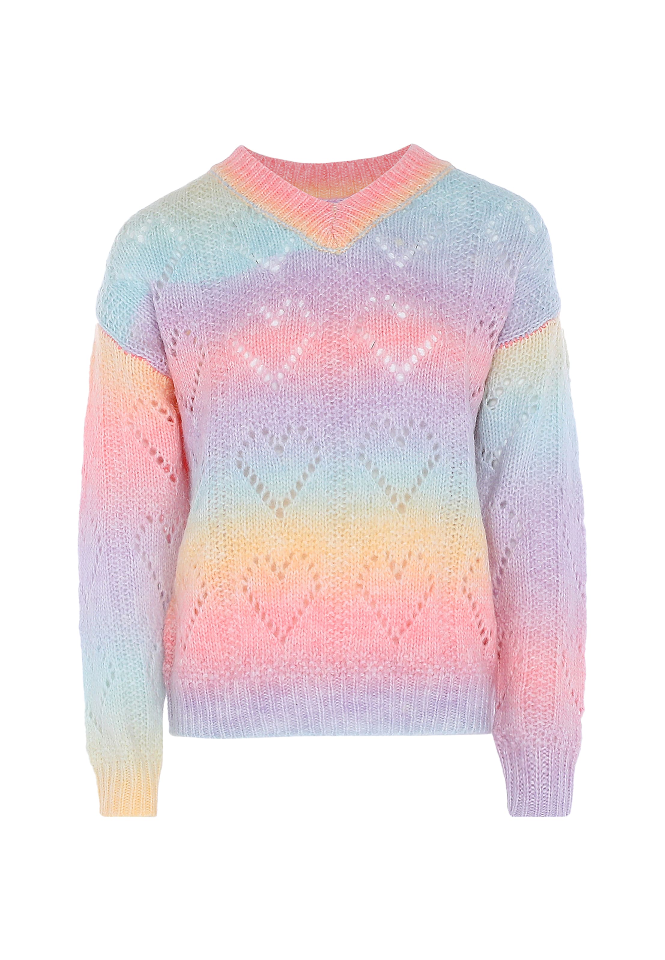 Sidona Trui in Gemengde kleuren: voorkant