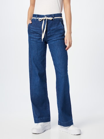 Dawn Wide Leg Jeans in Blau: predná strana