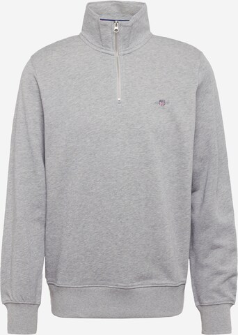 Sweat-shirt GANT en gris : devant