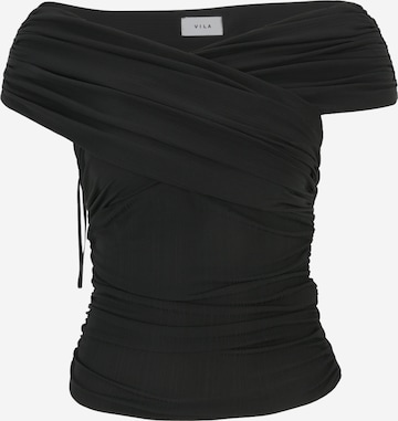 Vila Petite - Blusa 'ARTINA' em preto: frente