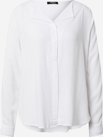 Camicia da donna di Sublevel in bianco: frontale