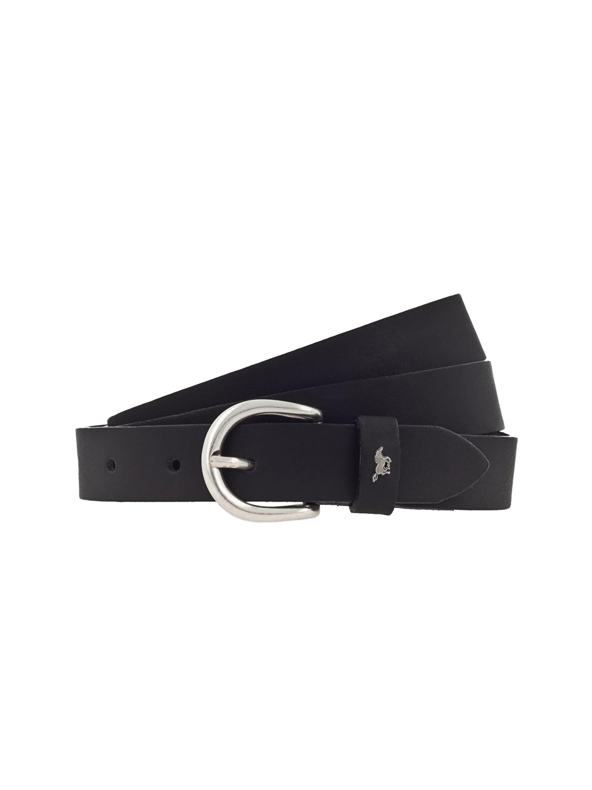 Cintura di MUSTANG in nero: frontale