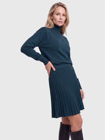 APART Knitted dress in Blue