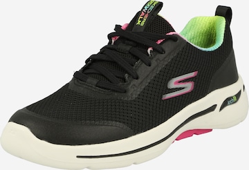 SKECHERS Athletic Shoes 'Go Walk Arch Fit' in Pink: front