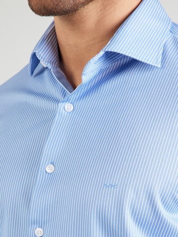 Michael Kors Slim Fit Hemd in Blau