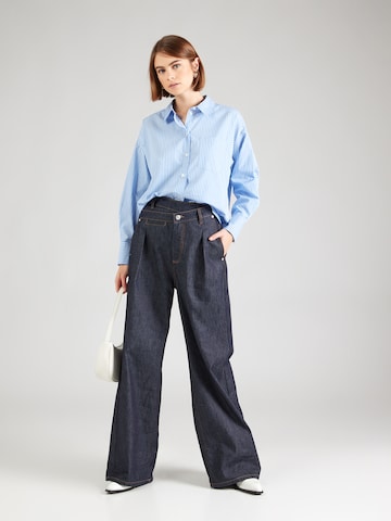 Aware Bluse in Blau