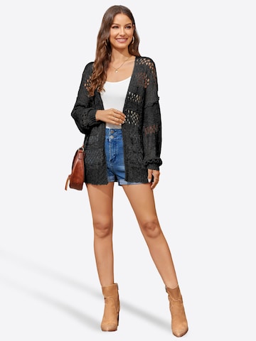 Imily Bela Pletena jopa | črna barva