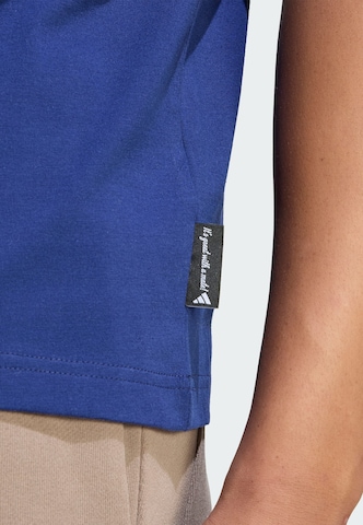 ADIDAS SPORTSWEAR Funkční tričko 'Novelty Cards' – modrá