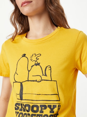 OVS Koszulka 'SNOOPY' w kolorze żółty