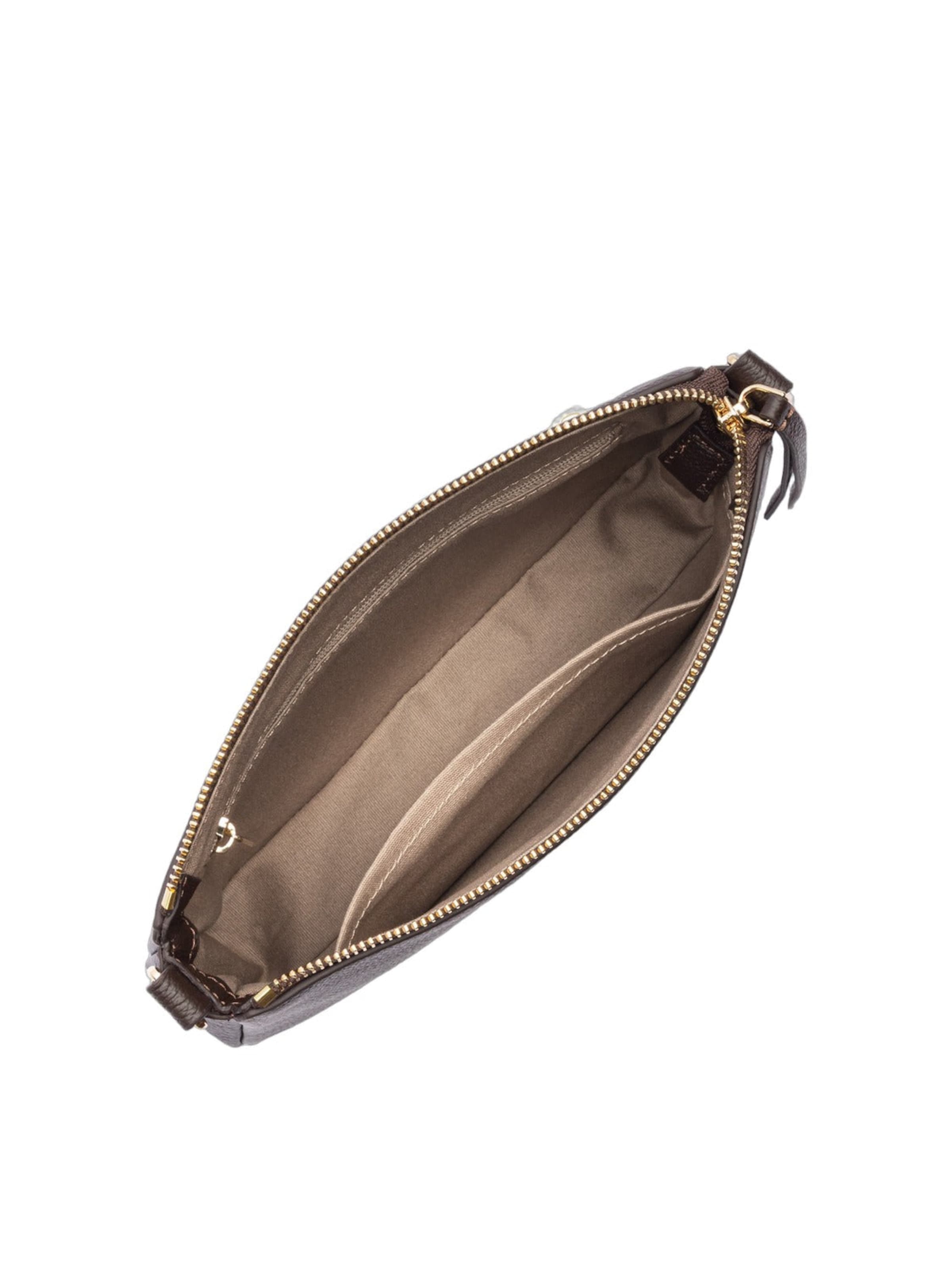 LANCASTER Paris Clutch 'Dune' in Bruin