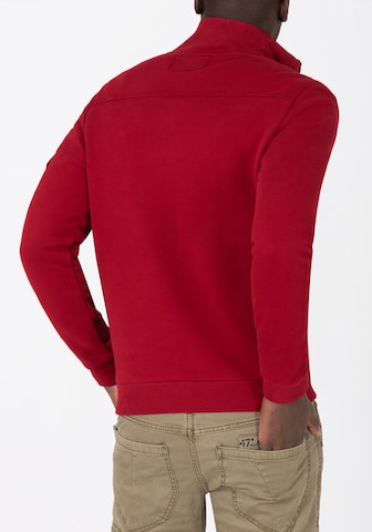 TIMEZONE - Sweatshirt em vermelho