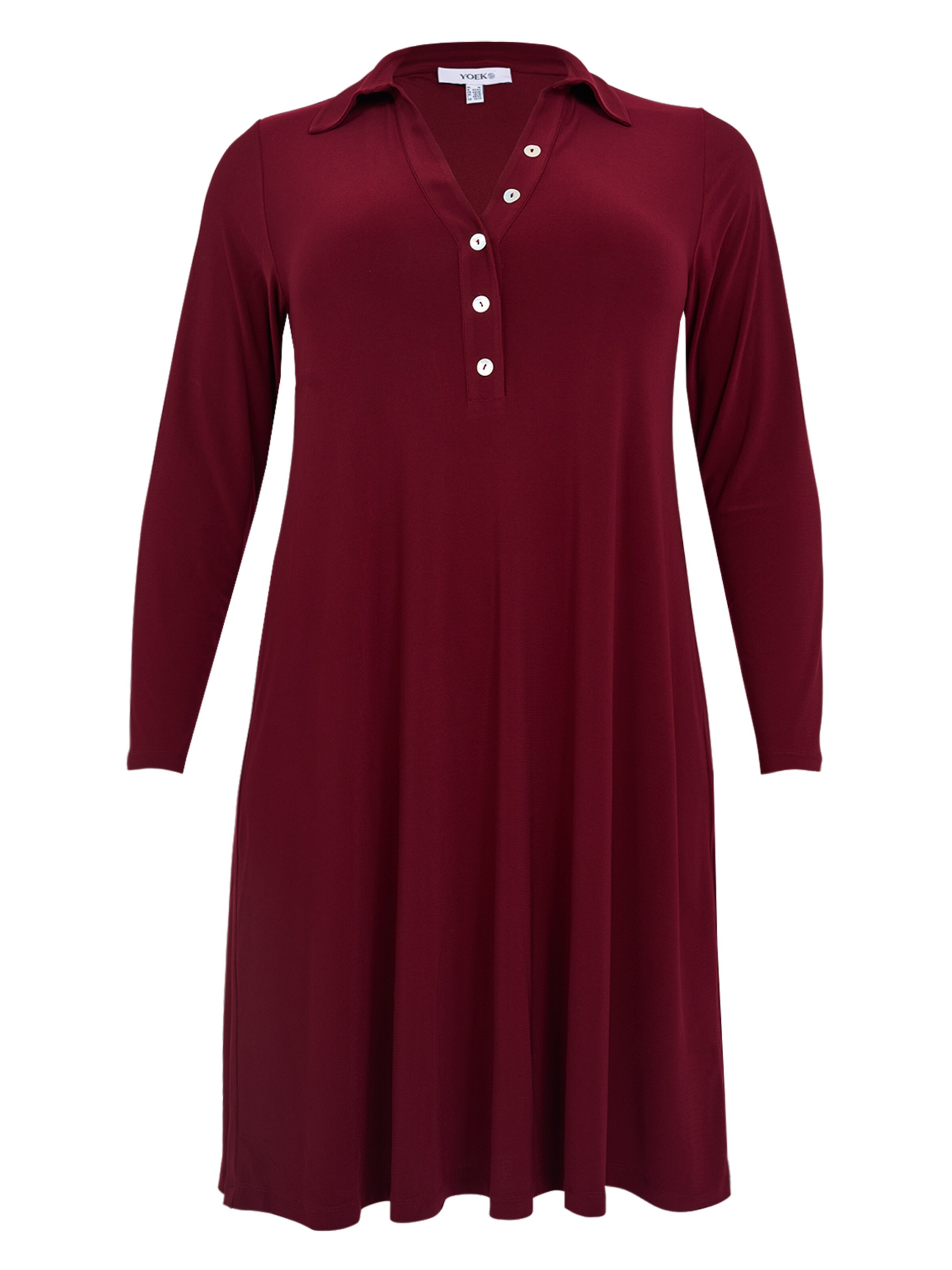 Robe YOEK en rouge : devant