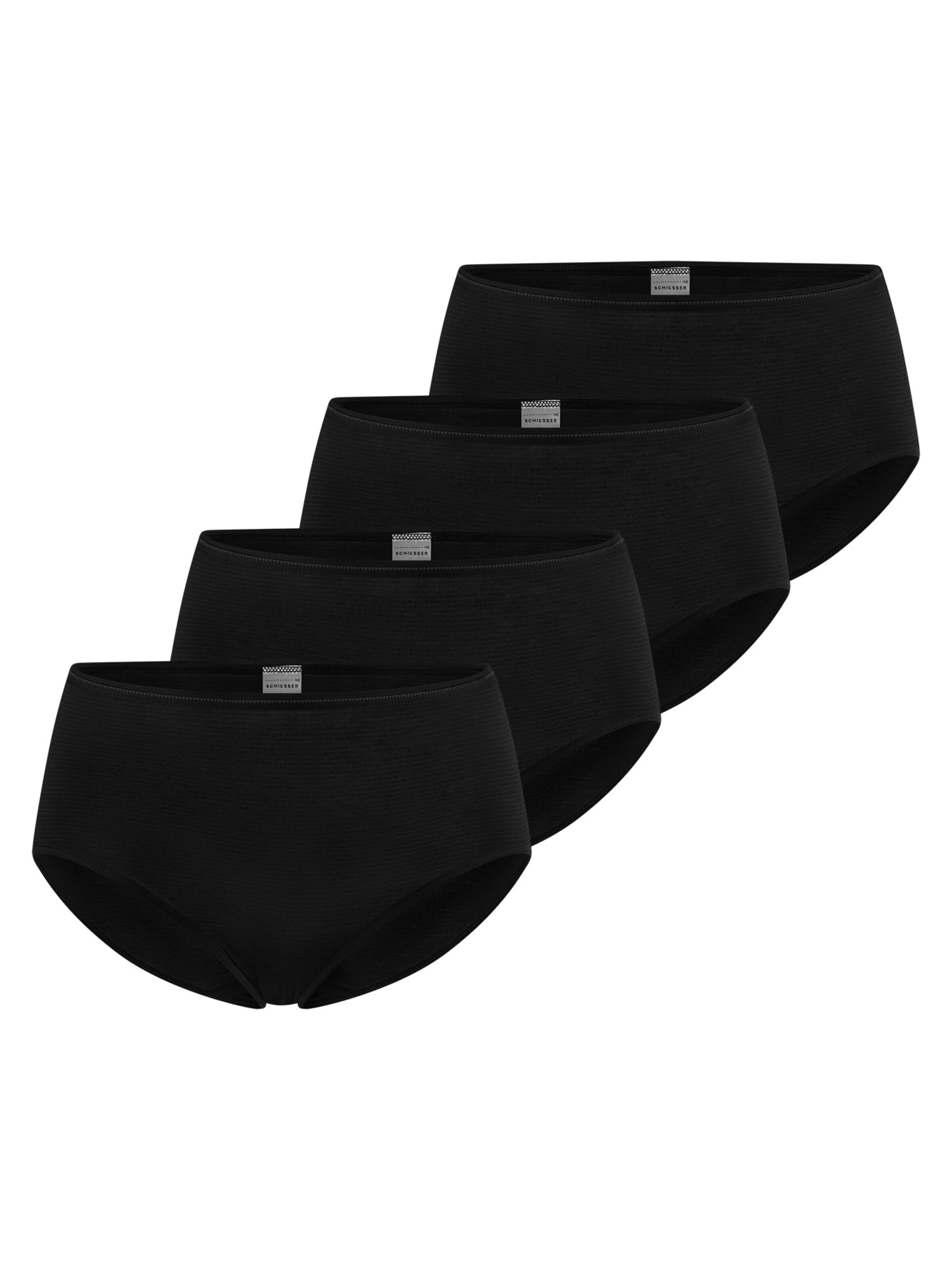 SCHIESSER Slip 'Modal Essentials'‌‌‌‌‌ in Schwarz: Vorderseite