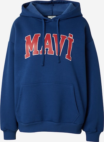 Felpa di Mavi in blu: frontale