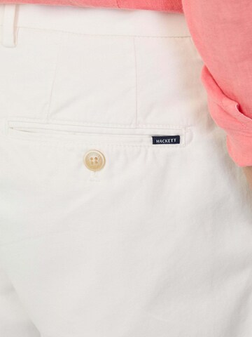 Hackett London Regular Hose in Weiß