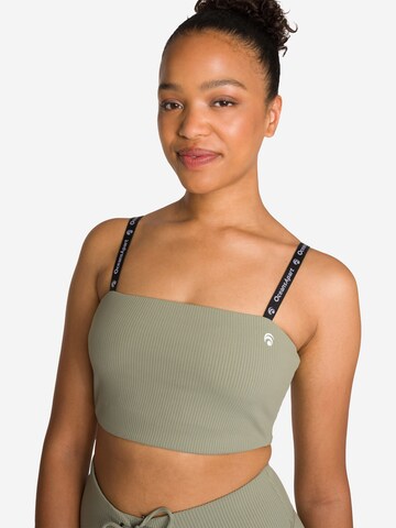 OCEANSAPART Bustier Sport bh 'Trixy' in Groen: voorkant