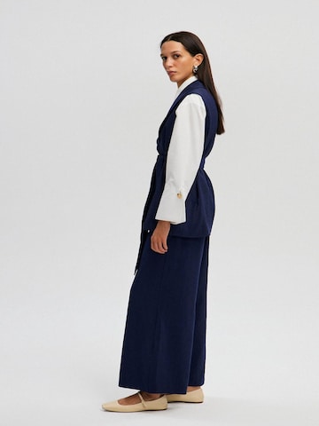 Touche Prive Broekpak in Blauw