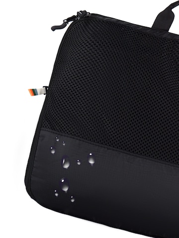 TRAVEL DUDE Travel bag 'Packing Cubes Set 4 Teilig mit Kompression, Packwürfel, Packtaschen Set für Rucksack & Koffer' in Black