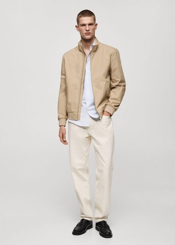 MANGO MAN Jacke 'Jony' in Beige