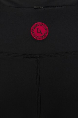 LASCANA ACTIVE Skinny Sportsbukser i sort