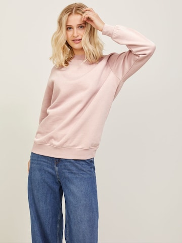 JJXX Sweatshirt 'Abbie' i rosa: framsida