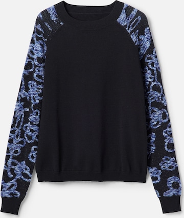 Pull-over Desigual en noir : devant