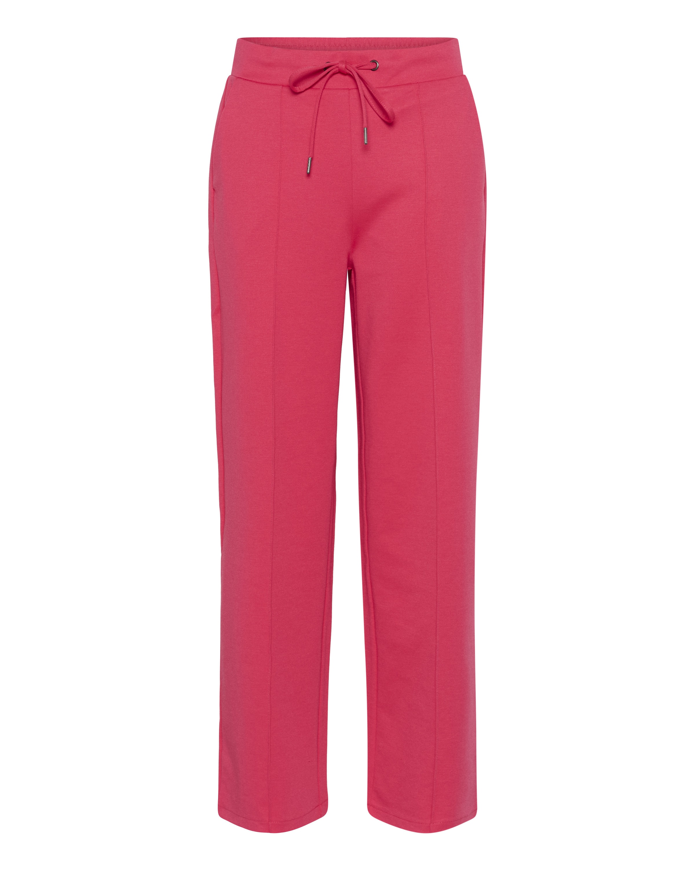 Largi Pantaloni 'Jenny' de la Kaffe pe roz: față