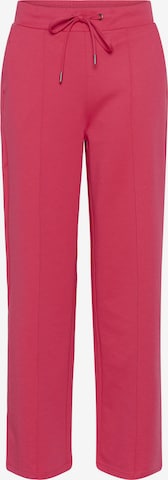 rožinė Kaffe Laisvas Kelnės 'Jenny': priekis