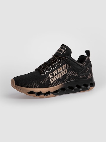 CAMP DAVID Power Running Sneaker mit Strick-Struktur in Bronze